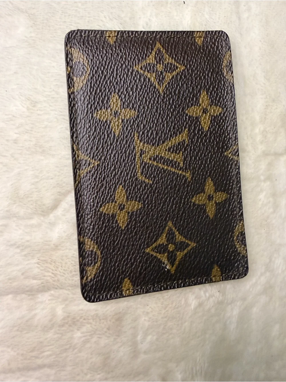 Vintage Louis Vuitton Monogram Card Holder (stamp Malleter)
